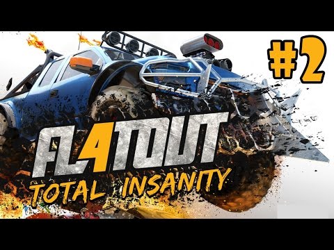 FlatOut 4: Total Insanity - Walkthrough - Part 2 - Smash'Em Derby Cup (PS4 Pro HD) [1080p60FPS]