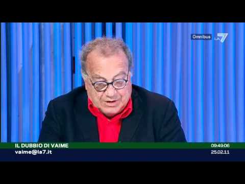OMNIBUS, IL DUBBIO 25/02/2011 - Pappa e ciccia, o no?