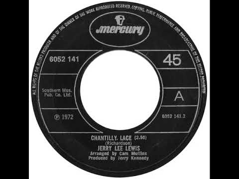 UK New Entry 1972 (93) Jerry Lee Lewis - Chantilly Lace