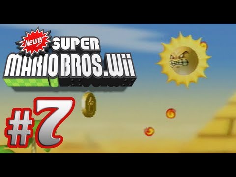 Newer Super Mario Bros. Wii - 100% Co-op Walkthrough Part 7