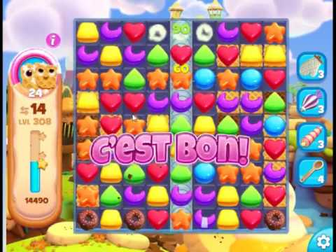 Cookie Jam Blast Level 308 - NO BOOSTERS 🍪 | SKILLGAMING ✔️