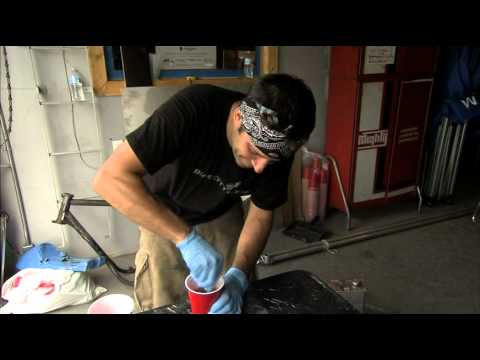 Herm Narciso, Dime City Cycles - Makes a Fiberglass Cafe Racer Seat! - Part 2