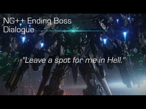 You got lucky. - NG++ Ending Boss Dialogue | AC 6