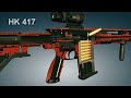 Heckler Koch HK417 Marksman Rifle How It Works 3dGun
