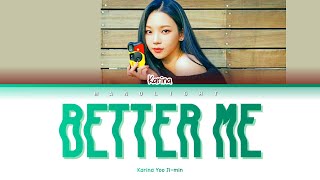 [AI COVER] How Would Karina Yoo Ji-min Sing Brandon Arreaga's 'Better Me'