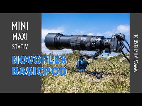 Ein echtes Mini-Maxi-Stativ - das NOVOFLEX BasicPod