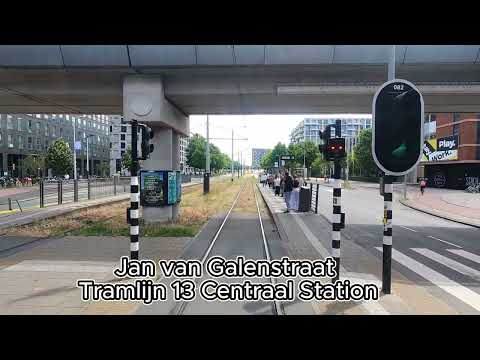 GVB | Amsterdam | Cabine | Lijn 13 | Geuzenveld Lambertus Zijlplein- Centraal Station | 2023 | 13G