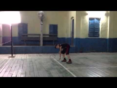 Sahil plAying badmintor 2