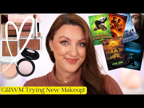GRWM NEW MAKEUP & MOVIES! Dior, Natasha Denona, Nars, RMS, & MORE!