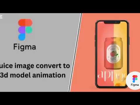 juice image convert to 3d modle animation using figma #figma #figmadesign #animation ##video