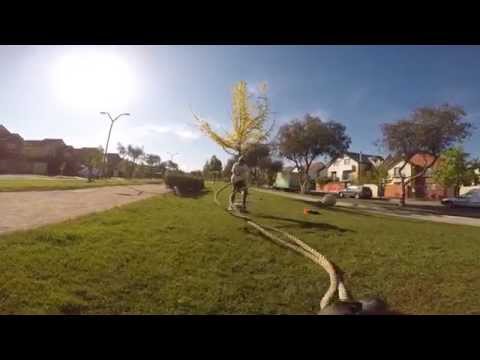 Diego "TORO" Rojas entrenando