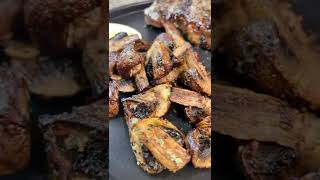 Air fried Mushrooms the perfect LOW CARB side dish