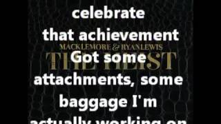 Macklemore - Ten Thousand Hours (Lyrics On Screen)