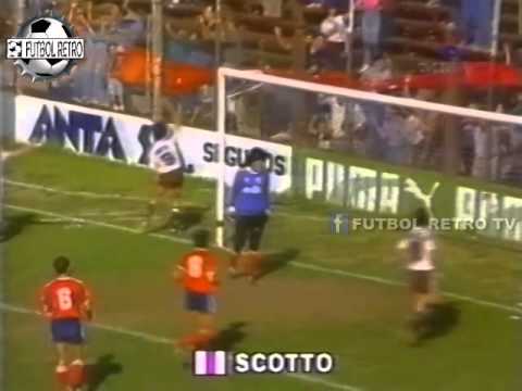 Platense 3 vs Independiente 1 APERTURA 1990 Sponton, Bianco