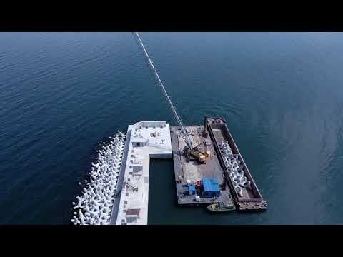 Gdańsk. Modernizacja falochronów osłonowych w Porcie Północnym