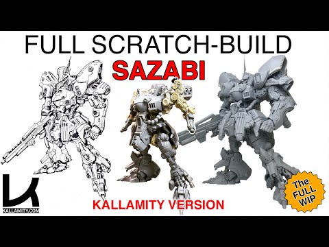 1/72 FULL-SCRATCHBUILT SAZABI (KALLAMITY VER.)