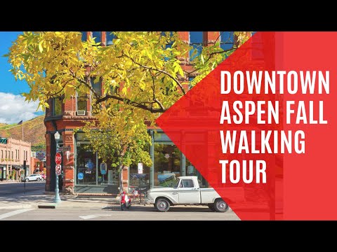 DOWNTOWN ASPEN WALKING TOUR | ASPEN FALL WALKING TOUR | ASPEN COLORADO WALKING TOUR | DOWNTOWN ASPEN