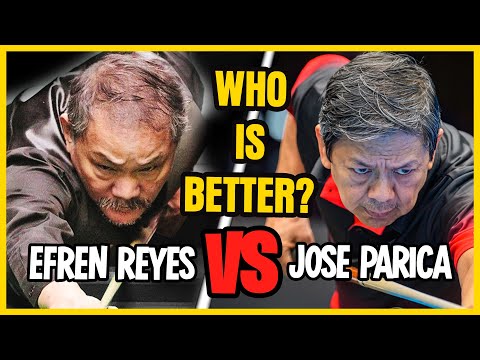 Efren Reyes VS Jose Parica, Who Is Better? Efren Bata Reyes Best Shots Compilation
