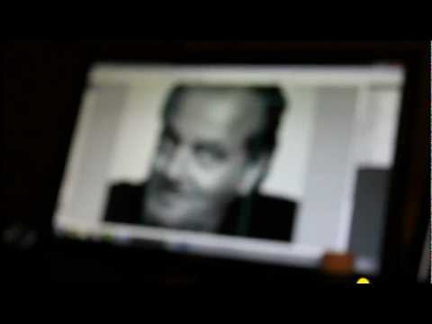 Jack Nicholson Portrait Drawing