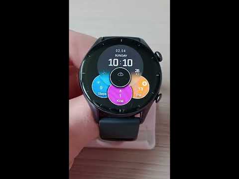 Изменение яркости циферблата в смарт-часах Amazfit