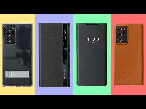 Galaxy Note20 OFFICAL Samsung Cases Review (ARE THEY WORTH THE MONEY?)