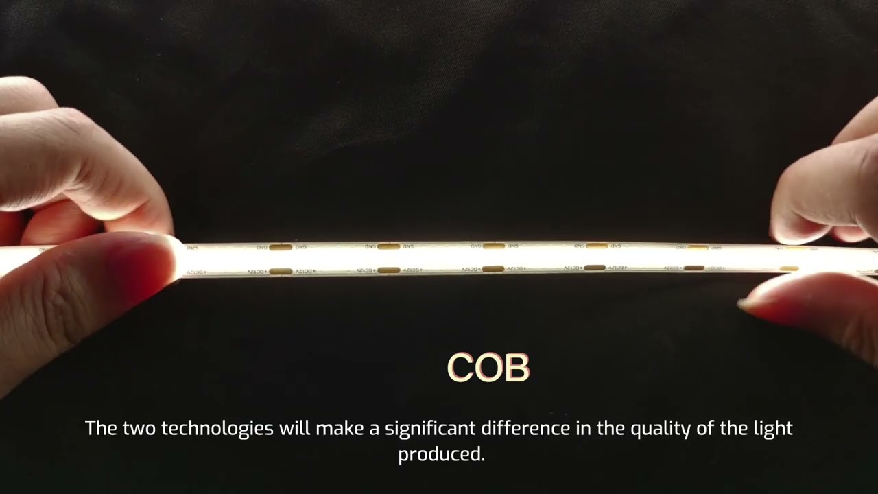 Watch video COB led strip VS SMD led strip Now COB led strip VS SMD led strip