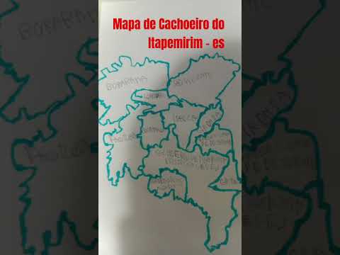 mapa de Cachoeiro do Itapemirim - es @5Cabelos