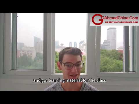 Sebastian from German joins GoAbroadChina Internship in China and Chinese language program 2024