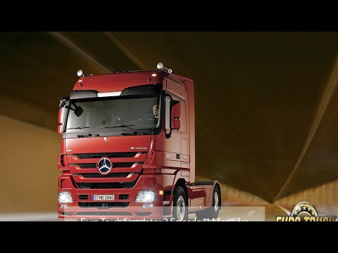Euro Truck Simulator 2 Episode 11 Mercedes - Benz Actros Mp3 | Boric Acid, Grimsby To Sheffield.