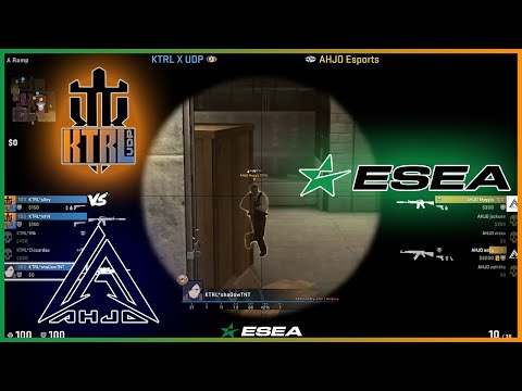 KTRL x UDP vs AHJO | ESEA S39 - EU - CSGO Main - HiGHLiGHTS | CSGO