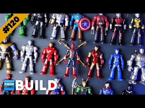 IRON SPIDER & IRON MAN Speed Build! Blokees Marvel Hero Galaxy Series 1+2! | BLOKEES | Beat Build