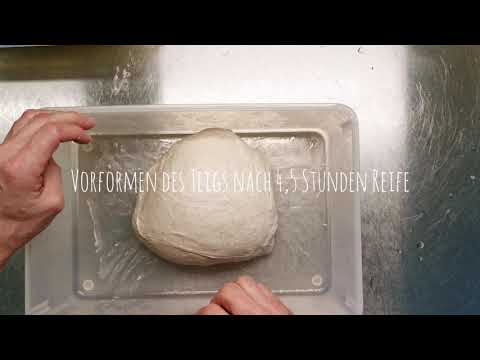 Tartine Country Bread nach Chad Robertson - Zubereitung