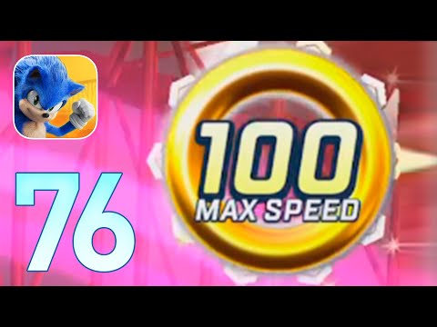 Sonic Forces: Gameplay Walkthrough Part 76 - 100 Max Speed! (iOS, Android)