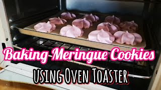 Can I bake Meringue Cookies in an Oven Toaster?