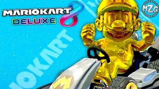 How to Unlock GOLD MARIO and 200cc Tips! - Mario Kart 8 Deluxe Gameplay