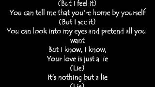 Simple Plan - Your Love is a Lie lyrics