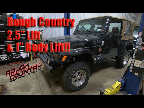 Rough Country 2.5\" Jeep LIFT!!!! & another Frame