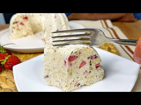 "Semifredo" 🔥 in 5 minutes! Tastier than ice cream! Hit this season! nuts, berries and chocolate