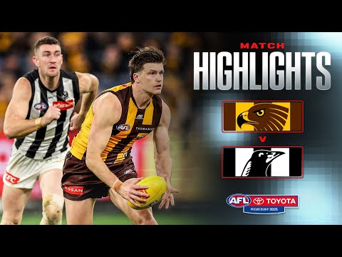 Hawthorn v Collingwood Highlights | Round 22, 2025 | AFL