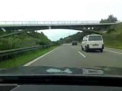 Bmw 530d Racing German highway Autobahn