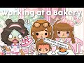 Working At A Bakery GONE WRONG WITH VOICE Toca Boca Roleplay