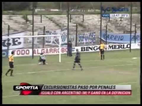 Arg.de Merlo 1(1) EXCURSIONISTAS 1(2) Copa Argentina