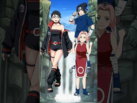 Boruto Characters and their Parents in Teen !! 🥰 #boruto