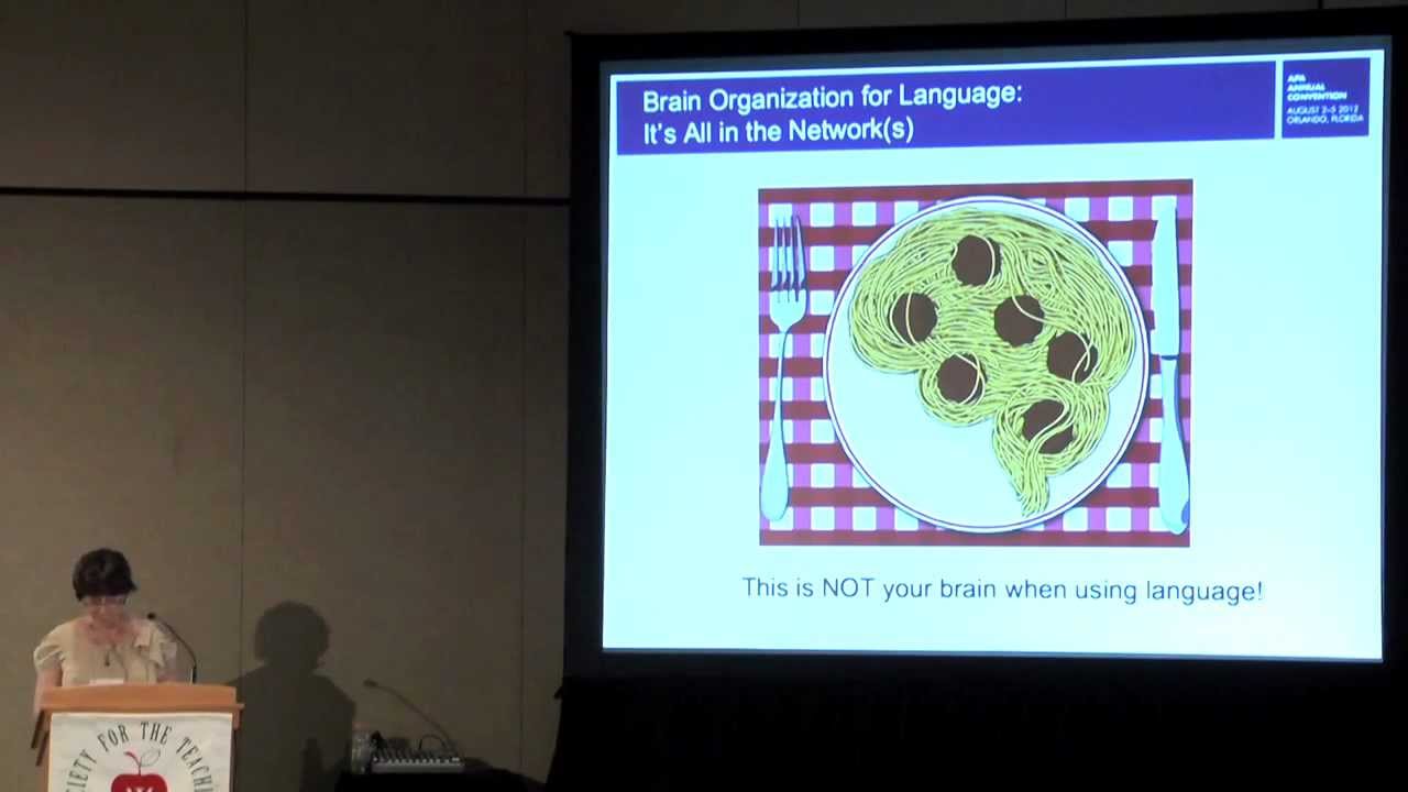 Brain Organization for Language: It's All in the Network