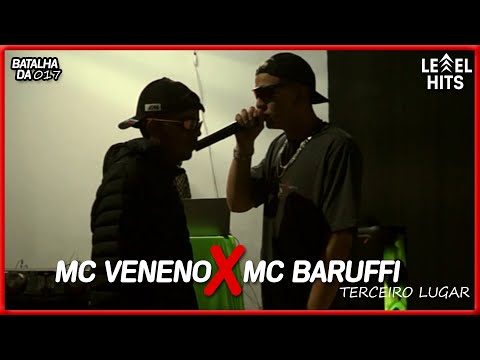 (PEGOU FOGO🔥) MC VENENO STM x MC BARUFFI | TERCEIRO LUGAR | 1ª Batalha da 017