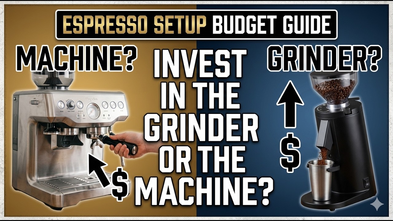Espresso Setup Budget Guide: Invest in the Grinder or the Machine?