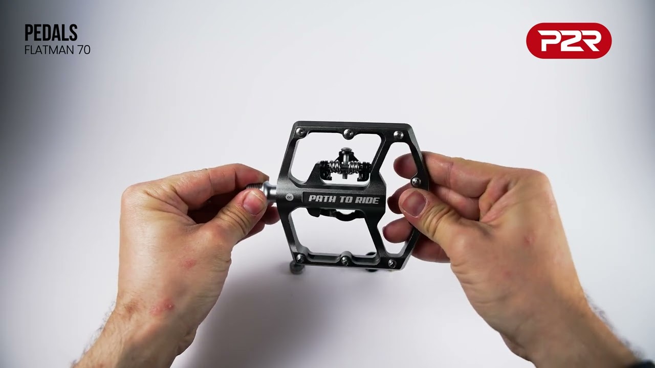 How to service flat pedals, P2R FLATMAN 70