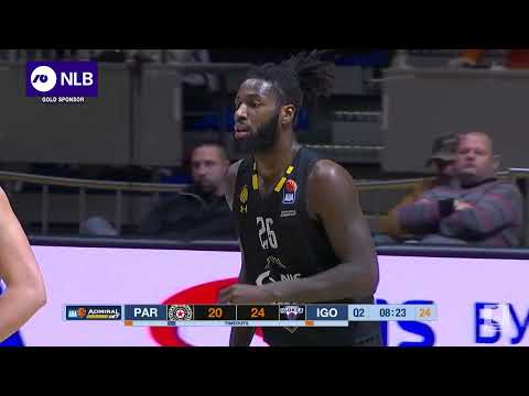 Mathias Lessort rises for a fierce SLAM (Partizan NIS - Igokea m:tel, 19.3.2022)