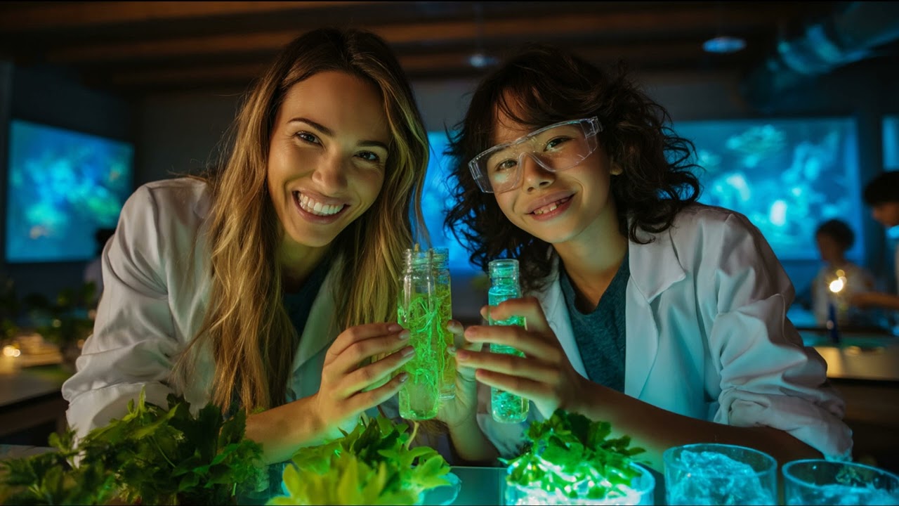 8. Sınıf Fen Bilimleri - Fotosentez ürünleri (Besin, oksijen) şarkısı