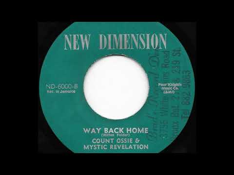 COUNT OSSIE & MYSTIC REVELATION ♦ Way Back Home {NEW DIMENSION 7"}